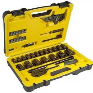 Hete Deal Set 61 pezzi bussole 1-2 TECH 3 professionali con valigetta Stanley STHT0-72654